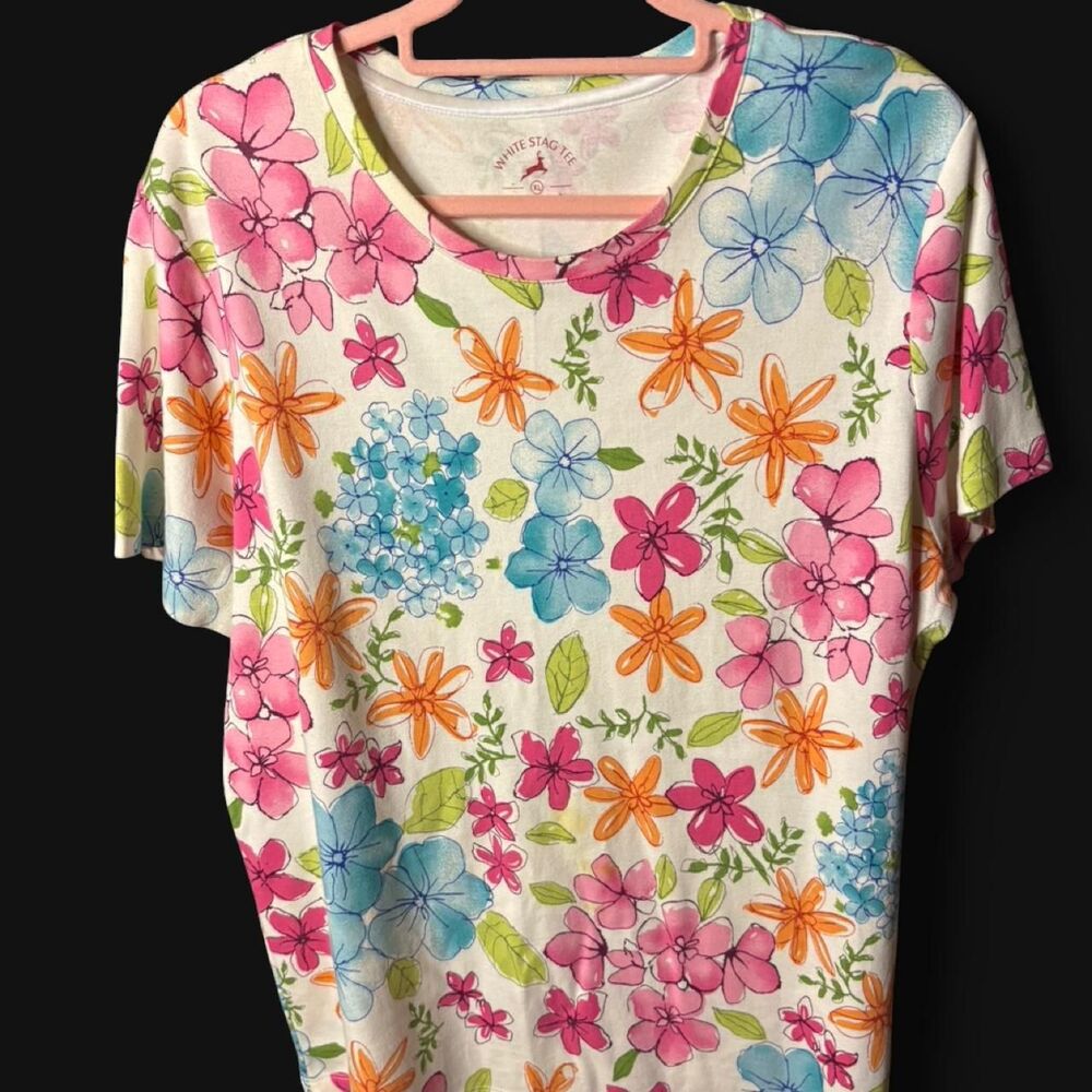 White-stag Women's multi T-shirt